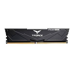 Team T-Force Vulcan Black 16GB(1x16GB) FLBD516G6000HC38A01 6000Mhz DDR5 CL38 Gaming Ram