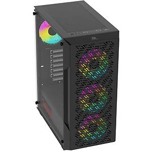PowerBoost PB-P801AB 650w 80+ Bronze USB 3.0,ATX Mesh RGB Fan Siyah Kasa