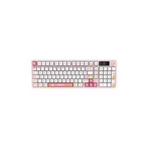 HAWK Gaming HK258WP Kablosuz Beyaz Pembe Gaming Klavye