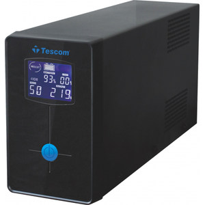 Tescom Leo+ 2200VA Line Interactive UPS 900960153 (2x9A Ak�) Kesintisiz G�� Kayna��