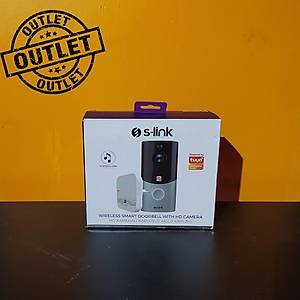 S-Link Swapp SL-EG22 1080P HD TF Kartl� Kameral� Ak�ll� Kap� Zili Wifi Tuya Destekli - Outlet