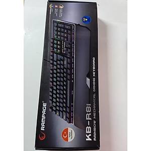 Rampage KB-R81 Mavi Switch G�kku�a�� Ledli Rgb Oyuncu Klavyesi (OUTLET)
