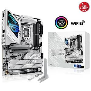 Asus Rog Strix Z890-A Gaming Wifi DDR5 5XM2 Usb 3.2 RGB Lan Atx Anakart