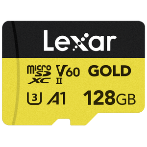 Lexar 128GB LMSGOLD128G-BNNNG MicroSD Gold MicroSDXC UHS-II Haf�za Kart�