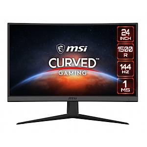 Msi Optix 23.6 G24C6 1920X1080 (FHD) VA 144HZ 1MS 16:9 Freesync Premium 1500R Curved Gaming Monit�r