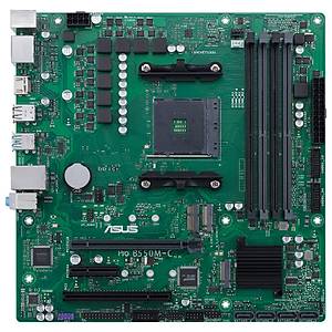Asus Pro B550M-C CSM AMD B550 AM4 DDR4 4800 2XDP HDMI �ift M2 USB3.2 PCI TPM Matx Anakart