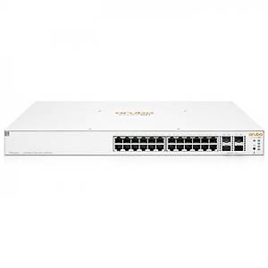 HP Aruba Instant On JL684B 24Port PoE 370W Y�netilebilir Rack Mount Switch