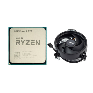AMD RYZEN 3 4100 4 Core 3,80-4,0GHz  6Mb Cache  AM4, MPK (Kutusuz) (Grafik Kart Yok, Fan Var)
