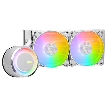 MSI Mag Coreliquid E240 White 240 mm ��lemci S�v� So�utucu