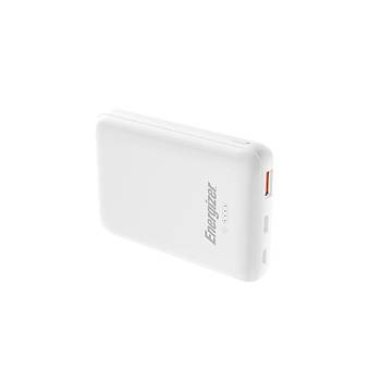 Energizer Ultimate QP10000PQ 10000mAh 10W Qi Kablosuz Vantuzlu Ta��nabilir H�zl� �arj Cihaz� Beyaz PowerBank