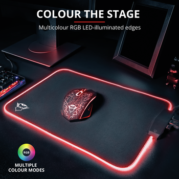 Razer Basilisk X HyperSpeed Kablosuz Gaming Mouse + Trust GXT 765 Glide - Flex RGB Mousepad