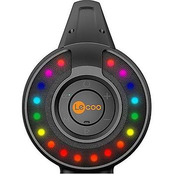 Lecoo DS156 Lenovo RGB Bluetooth Stereo IPX5 Tanabilir Boombox Siyah Speaker