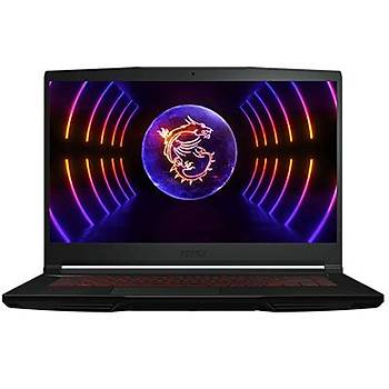 MSI NB Thin GF63 12VF-405XTR I7-12650H 16GB DDR4 RTX4060 GDDR6 8GB 512GB SSD 15.6 FHD 144Hz FreeDos Gaming Laptop