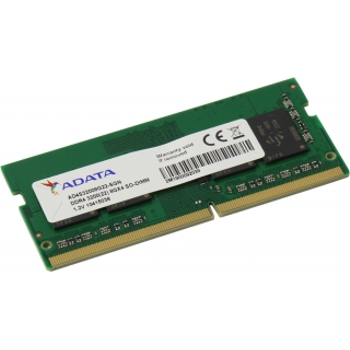 Adata DDR4-3200Mhz CL22 1x8GB SO-DIMM (22-22-22) 1.2V