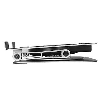 Addison AD-RC35 360 Derece D�nebilen Fanl� RGB I��kl� Metal Laptop Stand�