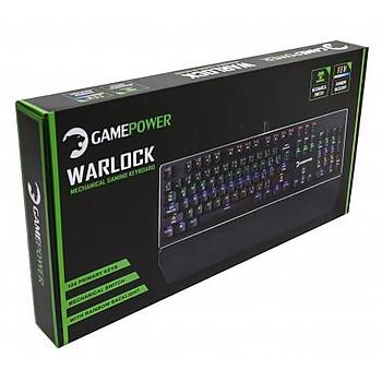 Gamepower Warlock Krmz Switch Mekanik Oyuncu Klavye - Outlet