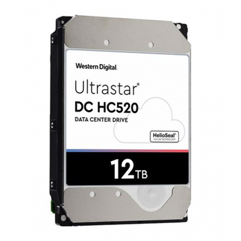 Wd Ultrastar HUH721212ALE604 3.5" 12TB 256Mb 7200 Rpm 7/24 Enterprise DATA CENTER-GVENLK-NAS-SERVER, HDD (DC HC520) (0F30146)