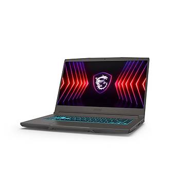 MSI NB Thin 15 B12VE-1625XTR I5-12450H 16GB DDR4 RTX4050 GDDR6 6GB 512GB SSD 15.6 FHD 144Hz FreeDos Gaming Laptop