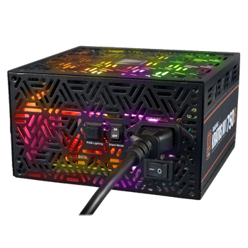 GAMDIAS KRATOS M1-750B, 750W, 80+ Bronze,  RGB, GAMING, ATX, Power Supply (PSU)