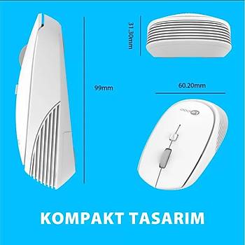 Lenovo Lecoo S202-B Beyaz Usb Mouse