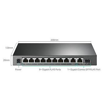 Tp-Link TL-SG1210MPE 10 Port PoE Switch