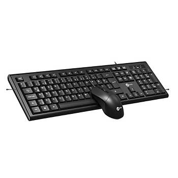 Lenovo Lecoo CM101-S Tr Q Siyah Klavye Mouse Set