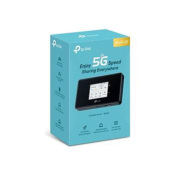 TP-Link M8550 AXE3600 �� Bant 5G LTE Mobil Kablosuz 5g Mobil Wi-Fi 6e Ta��nabilir Modem