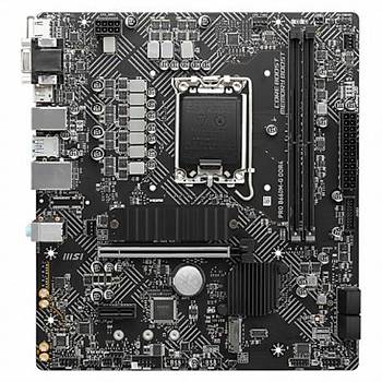 Ms� Pro B660M-G DDR4 4600(OC) M.2 mATX 1700p Anakart