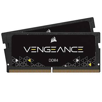 Corsair CMSX8GX4M1A3200C22 8GB(1x8GB) DDR4 3200MHz CL22 Vengeance Notebook Sod�mm Siyah Bellek