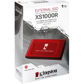 Kingston SXS1000 SXS1000R/1000GA 1TB USB 3.2 K�rm�z� Ta��nabilir SSD