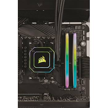 CORSAIR CMN32GX4M4Z3200C16W 32GB (4x8GB) DDR4 3200 MHz C16 VENGEANCE RGB RT WHITE SOGUTUCULU DIMM BELLEK