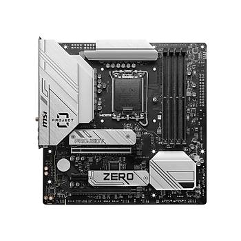 MSI B760M Project Zero Wi-Fi Intel LGA1700 DDR5 Micro ATX Anakart