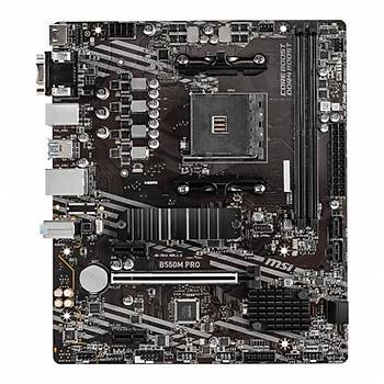 Msi B550M Pro DDR4 S+V+GL AM4 (mATX) Anakart