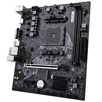 Colorful BATTLE-AX B450M-K M.2 V14 DDR4 4000MHz mATX AM4 Anakart