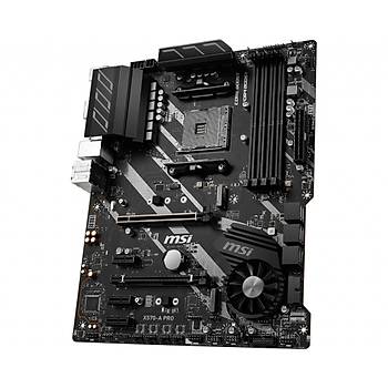 Msi X570-A Pro AM4 DDR4 4400MHZ (OC) 2xM.2 USB 3.2 HDMI Atx Anakart