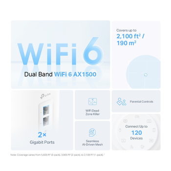 TP-Link Deco X10 1500 Mbps 2'li Router