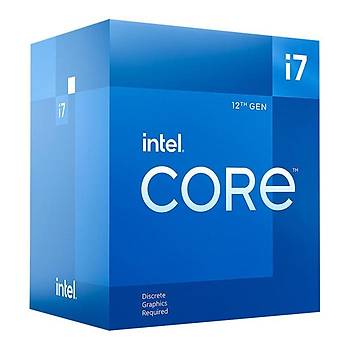 Intel i7-12700F 12 �ekirdek 2.1Ghz 25MB 1700p Kutulu ��lemci