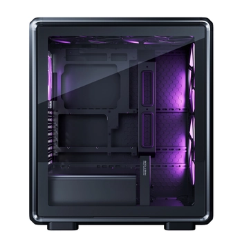 Cooler Master MasterFrame 500TG Mesh Fan ATX BTF Al�minyum Siyah Mid Tower Gaming (Oyuncu) Kasas�