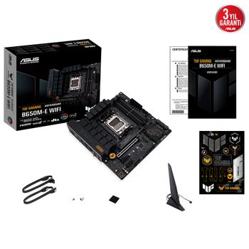 Asus Tuf Gaming B650M-E Wi-Fi AMD AM5 DDR5 Micro ATX Anakart