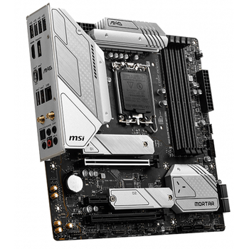 Ms� Mag B660M MORTAR WIFI DDR4 4800(OC) Mhz  mATX Anakart