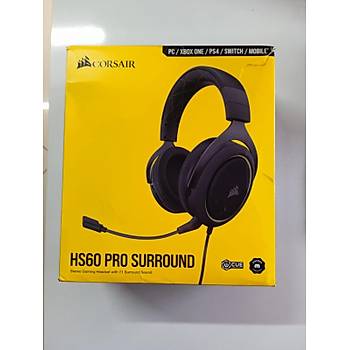Corsair HS60 Pro Sar (CA-9011214-EU) Surround 7.1 Harici Ses Kartl Oyuncu Kulakl (OUTLET)