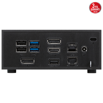 Asus PN42-SN0285AV Intel Processor N100 4Gb Ram 128Gb M.2 SSD DP HDMI VGA COM USB Payla��ml� Ekran Kart� Wi-Fi6E Windows11Pro MFF MiniPC
