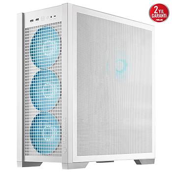ASUS TUF Gaming GT302 TG ARGB Temperli Cam USB 3.2 Beyaz Mid Tower E-ATX Gaming Kasa