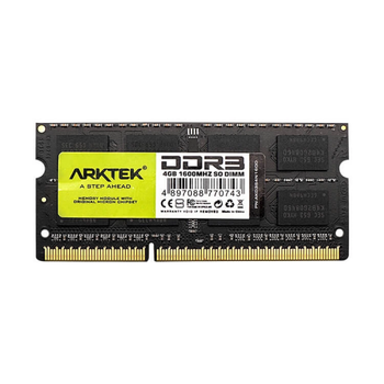 Arktek AKD3S4N1600 4GB DDR3 1600Mhz 16 Chip 1,35V CL11 Notebook Ram