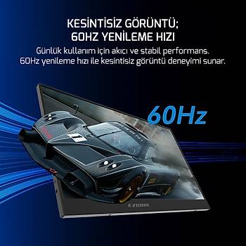 Ezcool Lite E15T 15,6 Dokunmatik 60Hz FullHD Ta��nabilir Monit�r