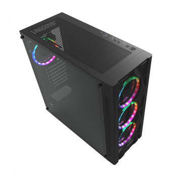 FSP CMT595AL 850W 80+Bronze Mid Tower E-ATX Siyah RGB Gaming Kasa