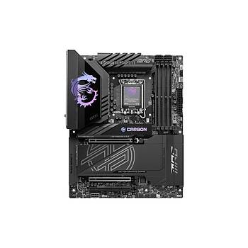MSI Mpg Z890 Carbon Wi-Fi Intel LGA1851 DDR5 9200MHz 5xM.2 ATX Anakart