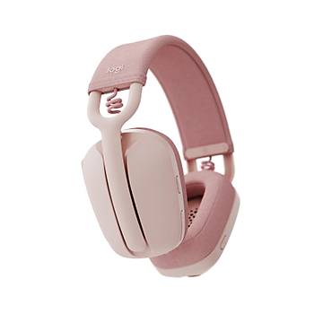 Logitech Zone Vibe 100 Bluetooth 981-001224 Kablosuz Pembe Kulakst Kulaklk