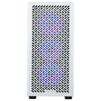 CM Elite 502 TG Beyaz ARGB 3x120mm Fanl� Mesh Panel Pencereli ATX Kasa