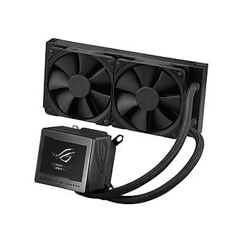 Asus Rog  Ryuj�n III 240 OLed 3.5 LCD Aura  Sync RGB 3X 2000 PWM 120MM S�v� So�utucu